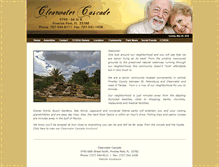 Tablet Screenshot of clearwatercascade.com